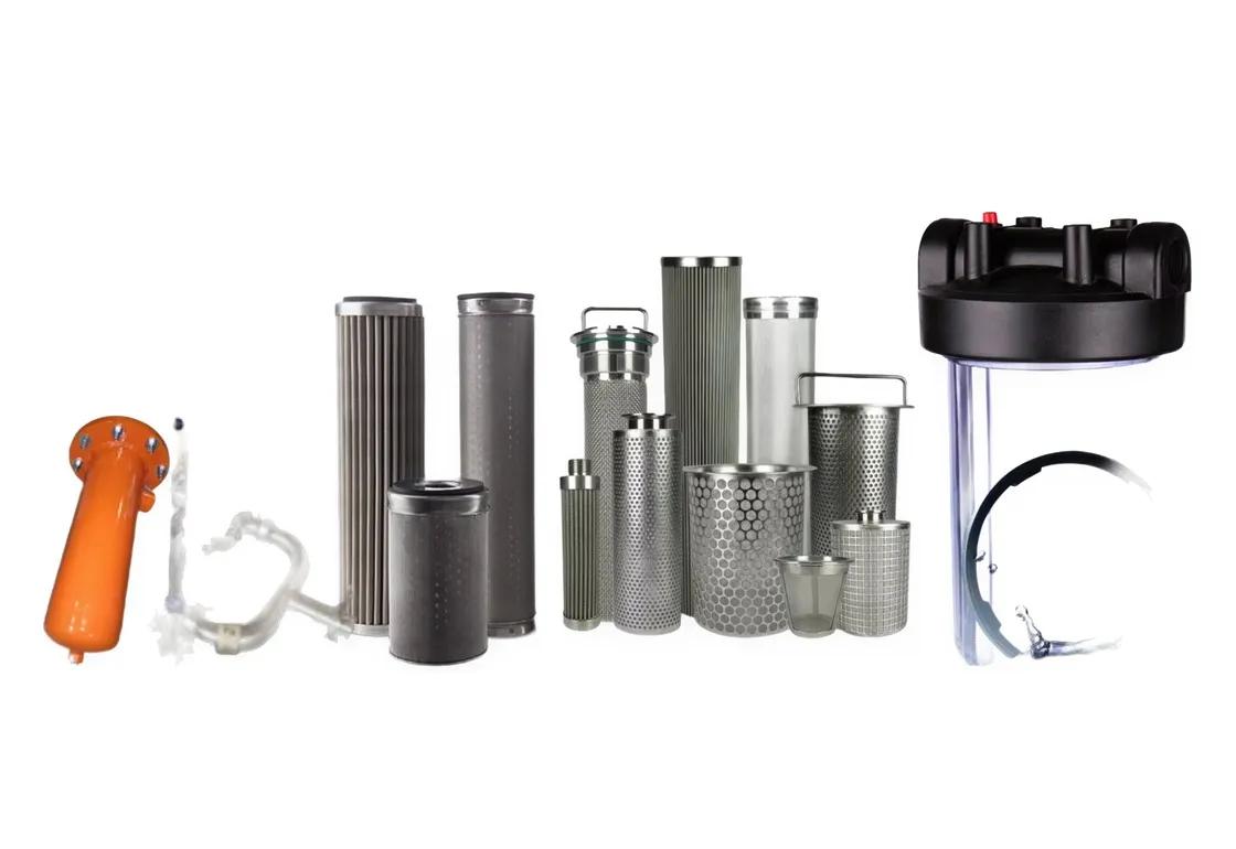 Carcasas y cartuchos para filtración de agua