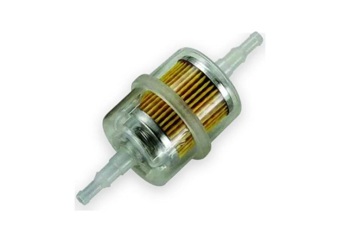 Elemento de combustible plisado con tapas