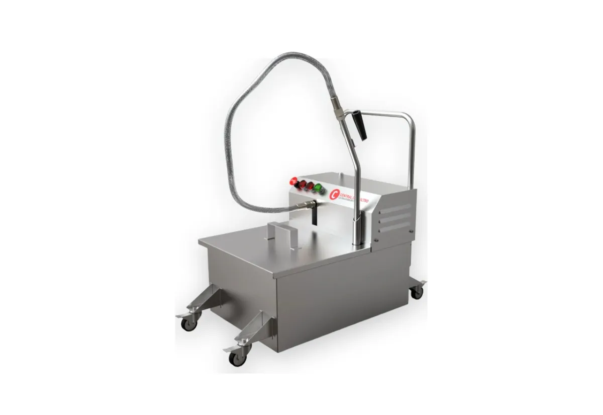 Filtradora de aceite de Central del Filtro, con manguera de aspiración y tablero de mando