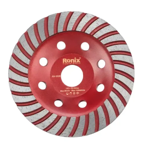 Disco copa diamantado turbo de 125 mm
