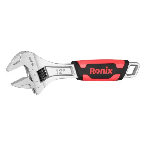 Llave ajustable de 12 pulgadas mango TPR