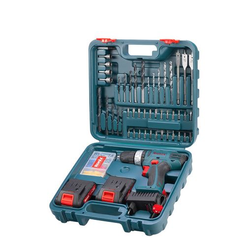 Set de taladro inalámbrico 20V (53 piezas)